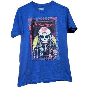 Dia De Los Muertos T-Shirt Size XL Skull Horror Halloween